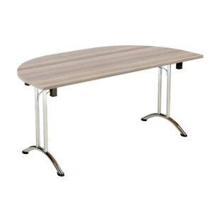 One Union D-End Folding Table