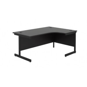 Single Upright Right Hand Radial Desk