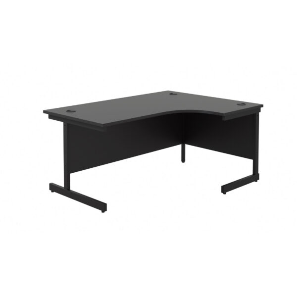 Single Upright Right Hand Radial Desk