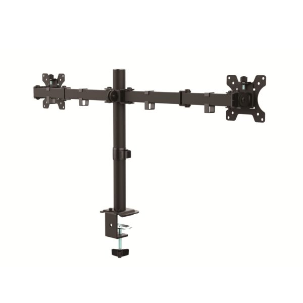 Twin Pole Mounted monitor arm