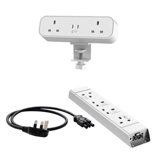 White on-desk Power Bundle