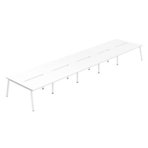Synergy 10P Bench Desk | 1400X800mm | A-Frame