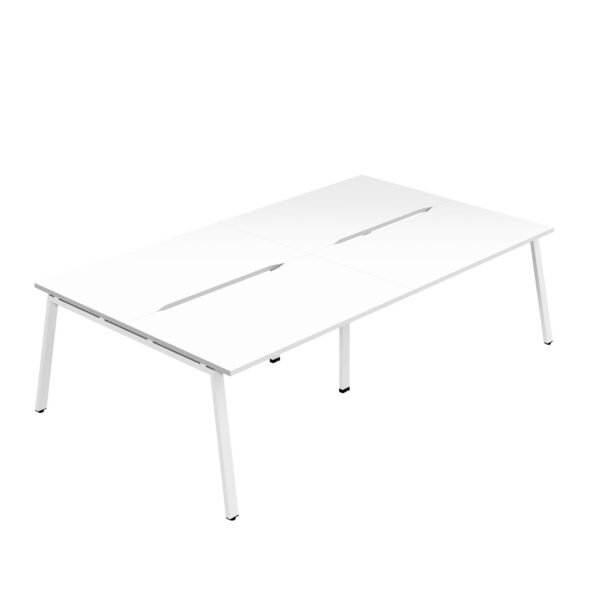 Synergy 4P Bench Desk | 1400X800mm | A-Frame