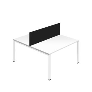 Synergy 2P Bench Desk | 1400X800mm | A-Frame | Screen