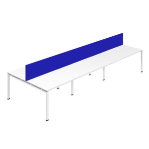 Synergy 6P Bench Desk | 1400X800mm | GoalPost | Screen