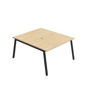 Synergy Bench with Cut Out: 2 Person (FSC) : A-Frame Leg : 1600
