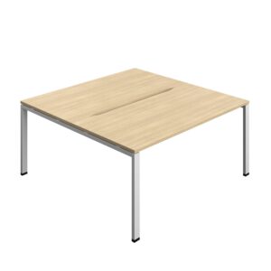 Synergy Bench with Cut Out: 2 Person (FSC) : Goal Post Leg : 1600