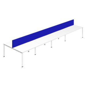 Synergy 8P Bench Desk | 1600X800mm | GoalPost | Screen